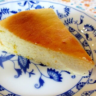 柚子とおからのチーズケーキ